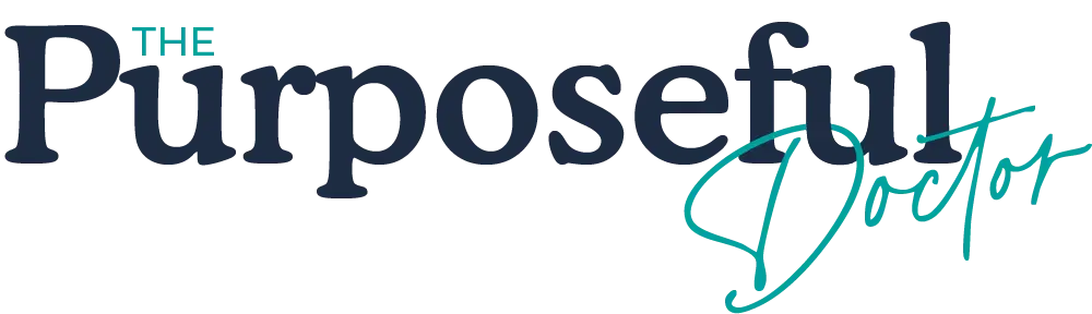 The Purposeful Doctor logo