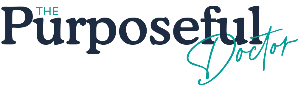 The Purposeful Doctor logo