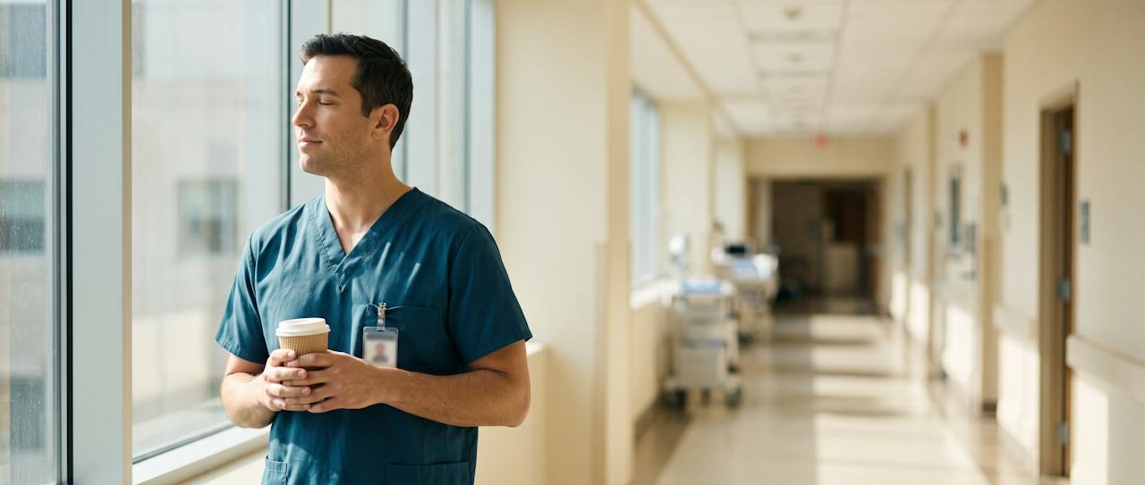 Nurse on a hospital unit